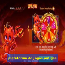 plataforma de jogos antigas